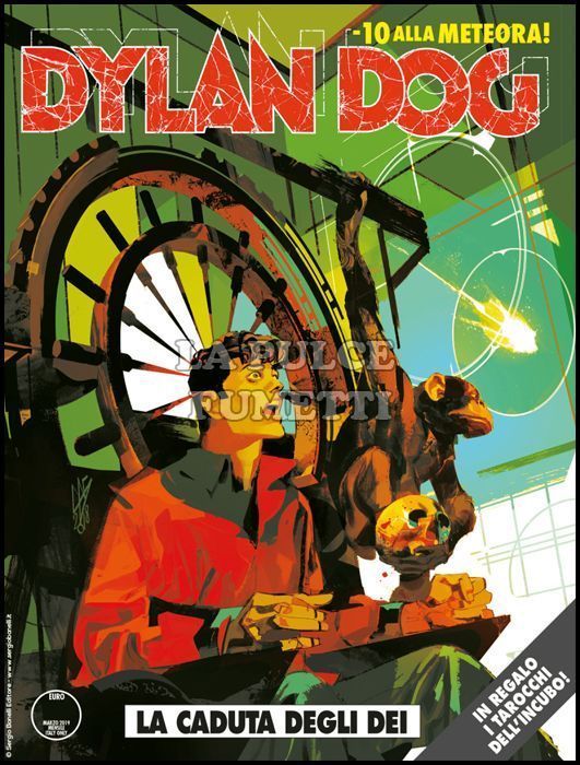 DYLAN DOG ORIGINALE # 390: LA CADUTA DEGLI DEI - 10 ALLA METEORA! + TAROCCHI DELL'INCUBO